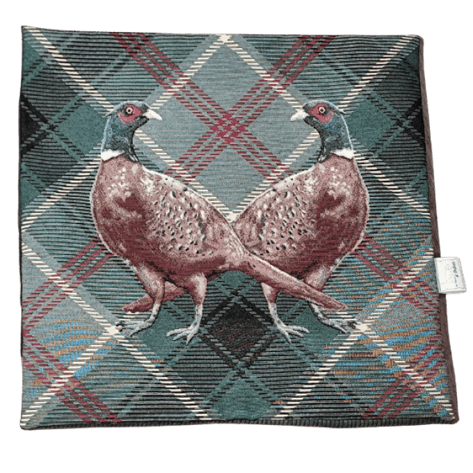 Housse de Coussin 2 faisans