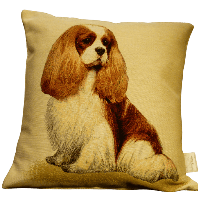 Housse de coussin cavalier King Charles