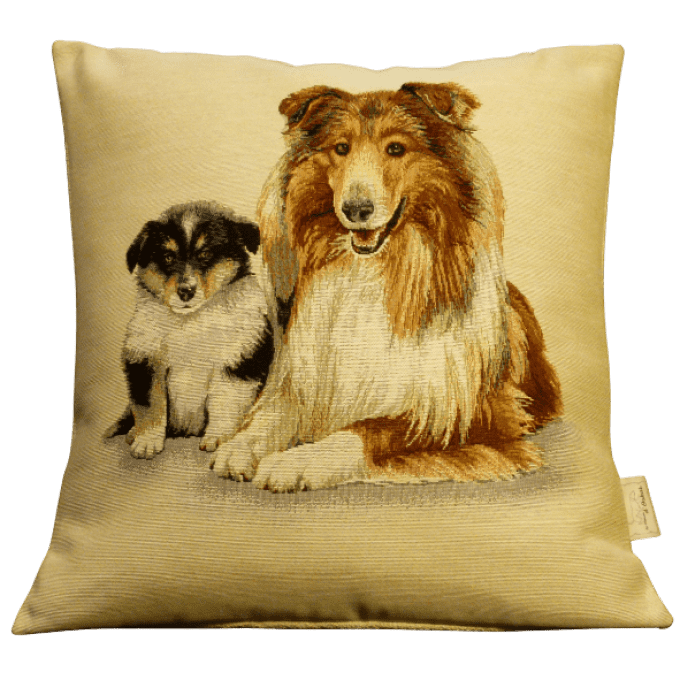 Housse de coussin Bergers Shetland