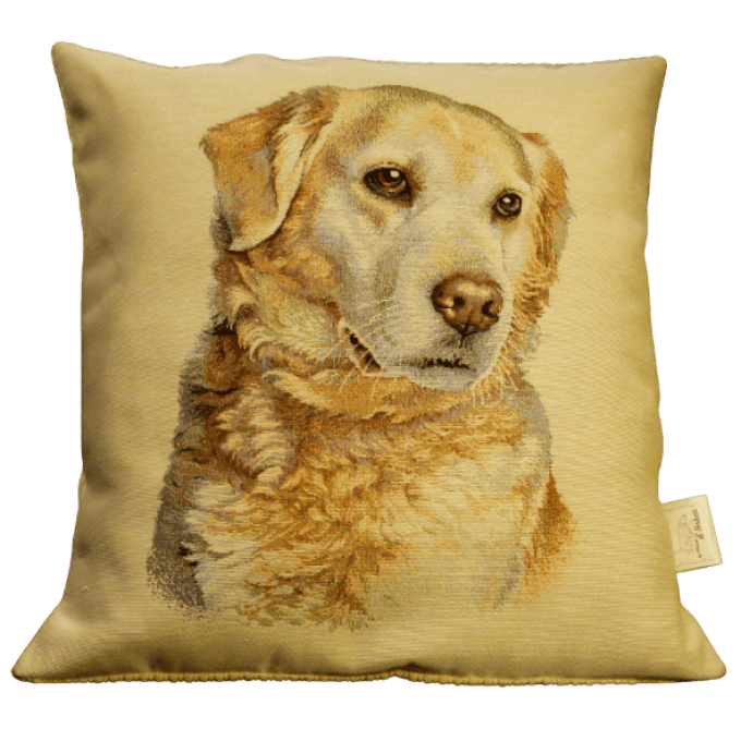 Housse de Coussin Golden Retriever